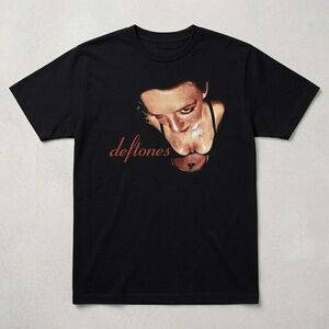 Deftones Black Graphic Band Tee - Black